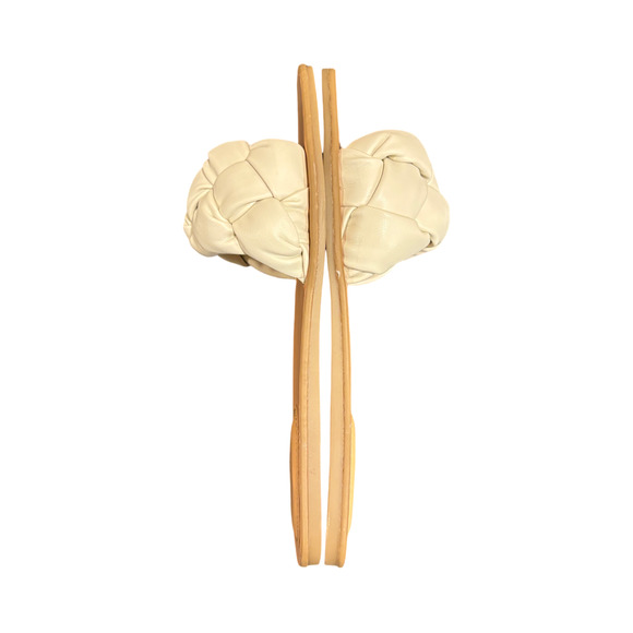 Marc Fisher Bolier Women's Flat Sandals (Ivory Cream, Size 7.5) - Picture 4 of 6